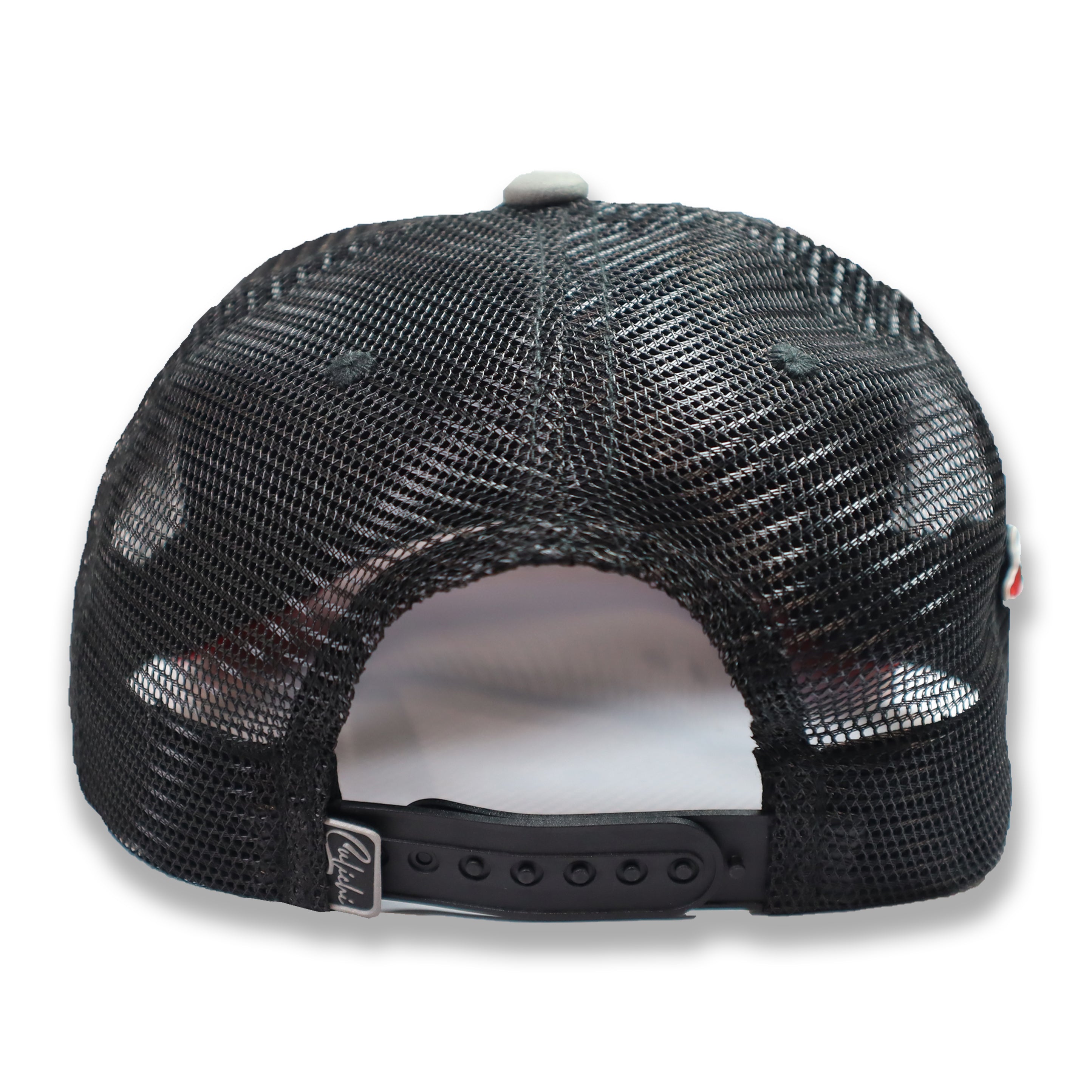 GORRA CULICHI CAPS GRAY ALIEN TRUCKER