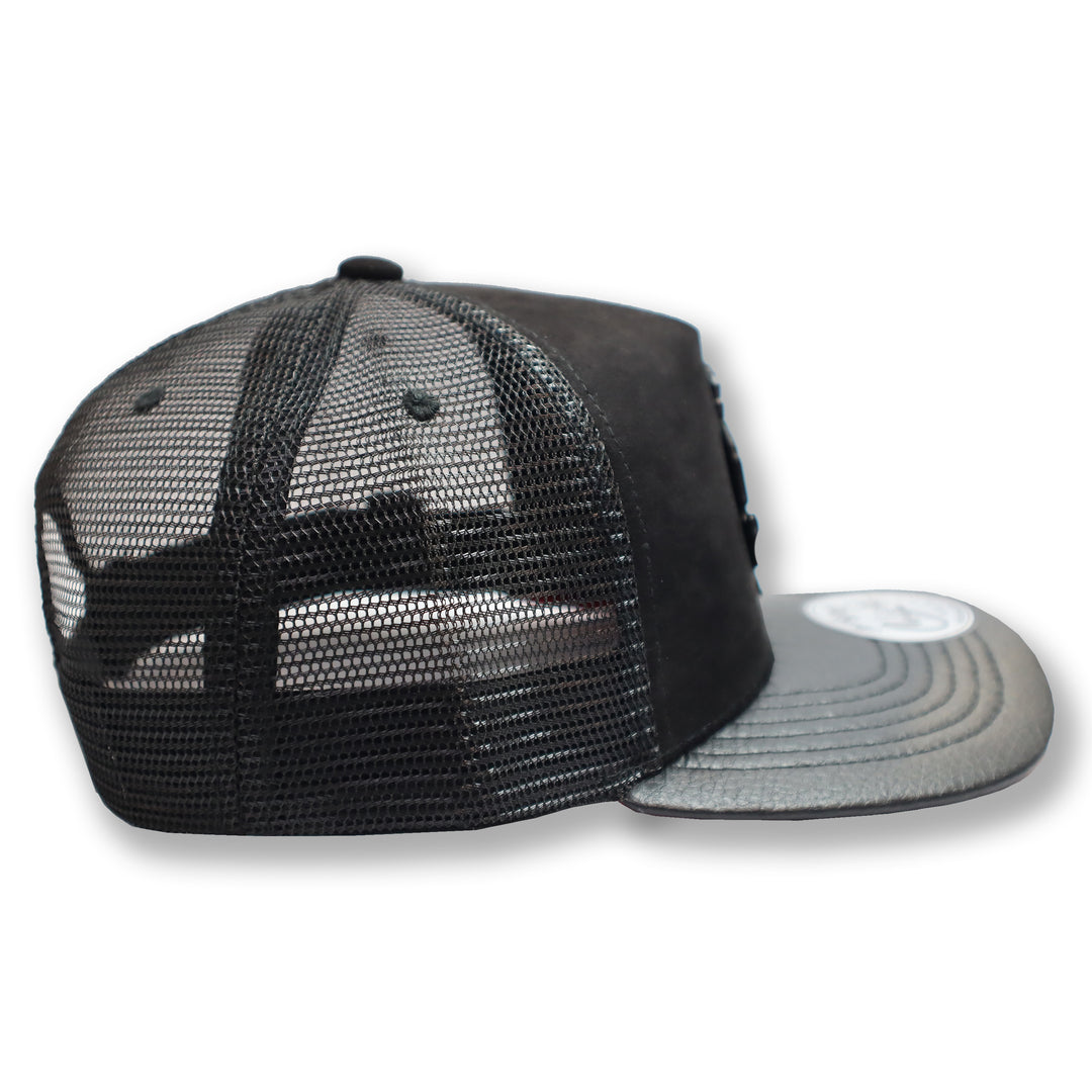 GORRA CULICHI CAPS BLACK ALIEN TRUCKER