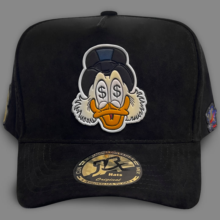 GORRA JA HATS MC PATO FACE GAMUZA NEGRA