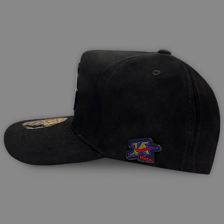 GORRA JA HATS MC PATO FACE GAMUZA NEGRA