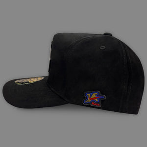 GORRA JA HATS MC PATO FACE GAMUZA NEGRA