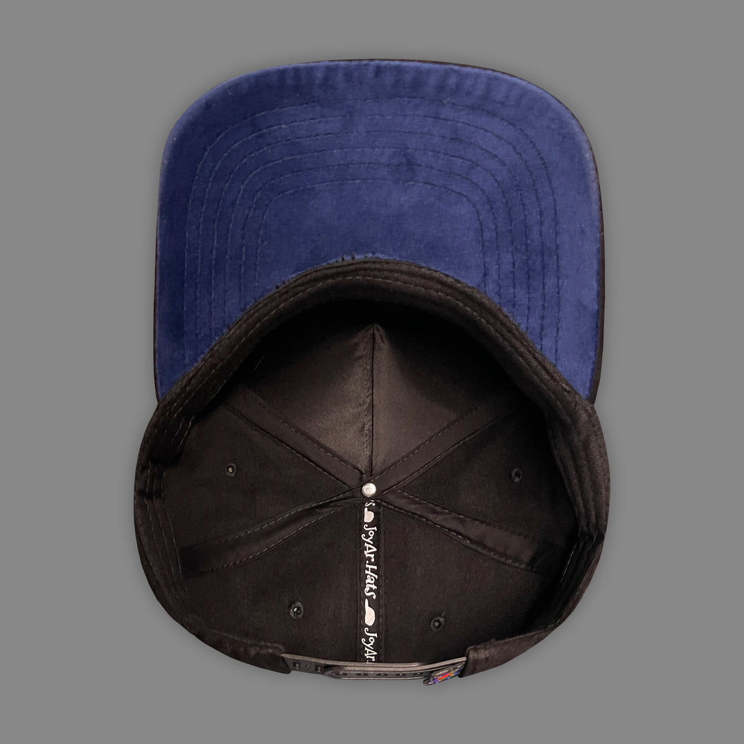 GORRA JA HATS MC PATO FACE GAMUZA NEGRA