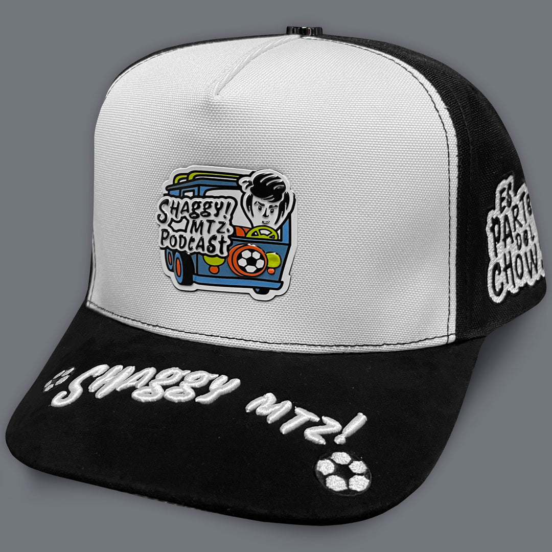 GORRA ALL IN BRAND MISTERY MACHINE BLACK AND WHITE