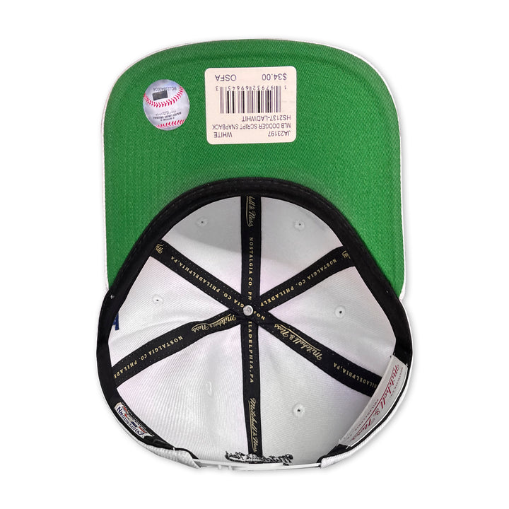 NEW ERA MITCHELL&NESS DODGERS BLANCA