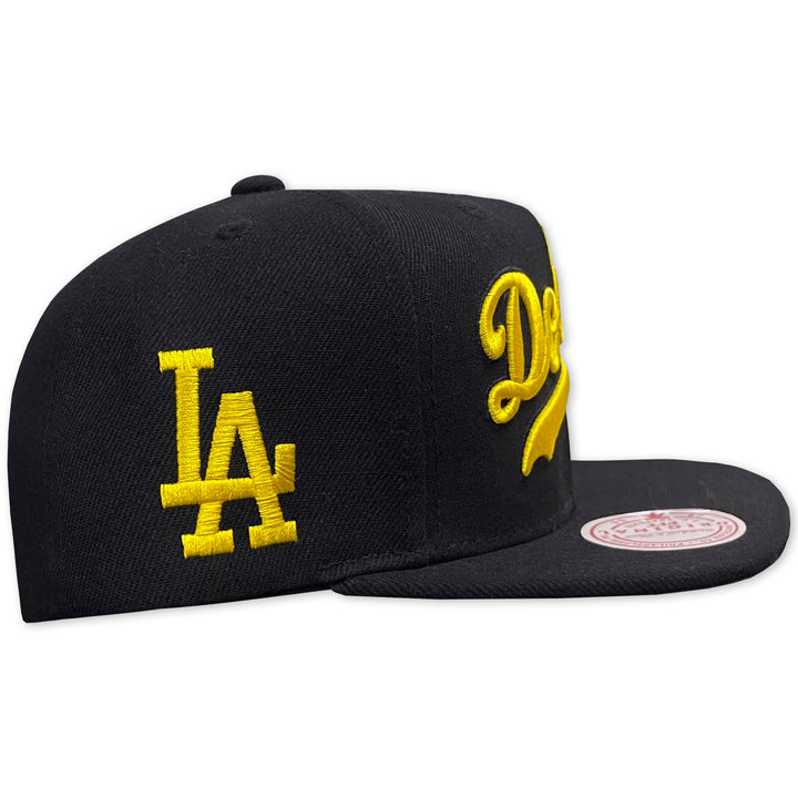 NEW ERA MITCHELL&NESS DODGERS NEGRA/AMARILLO