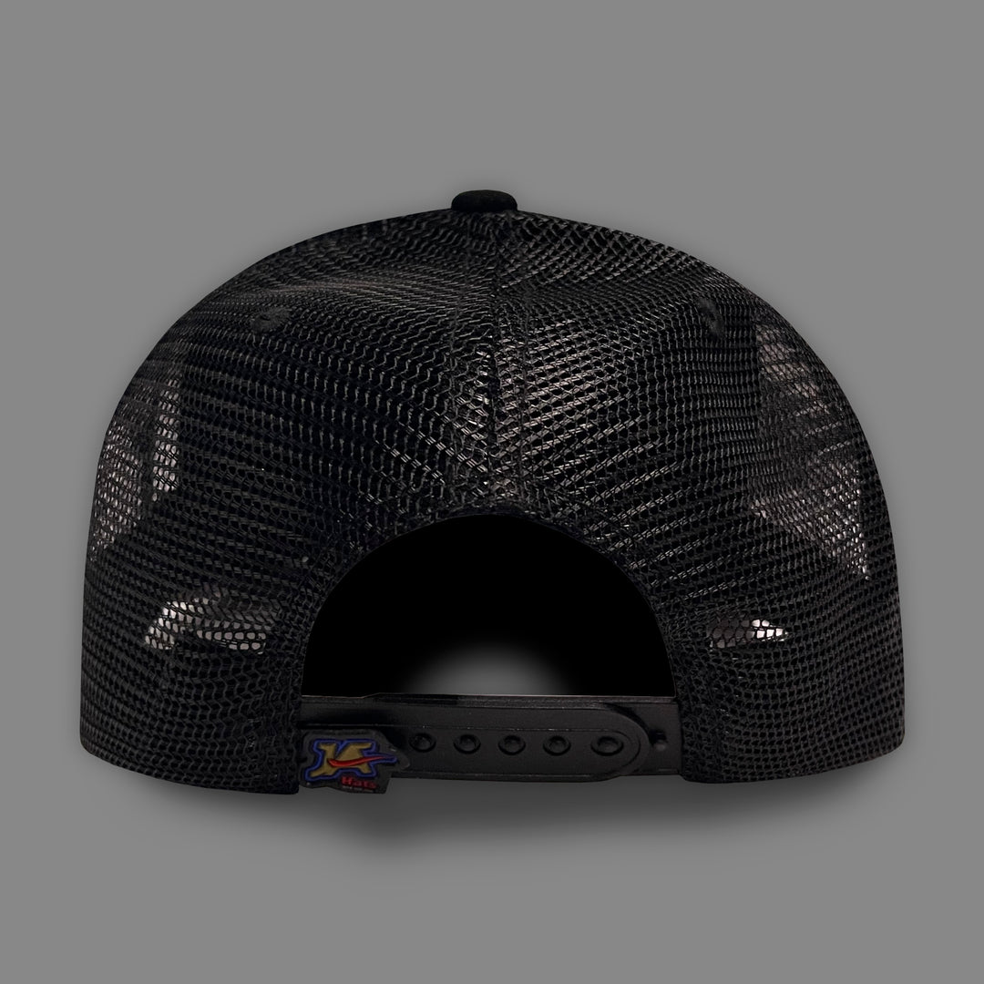 GORRA JA HATS MONEY MAKER GAMUZA NEGRA TRUCKER