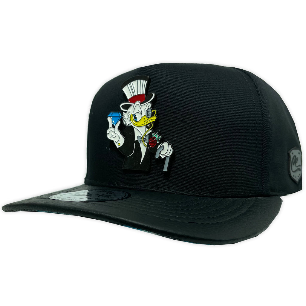 Gorra Culichi Caps Mr Duck Diamond Black Solida