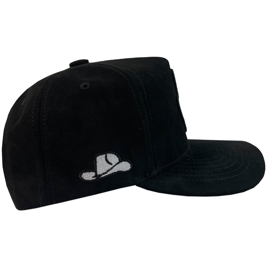 Gorra Rico Hats MZ Black Gamuza