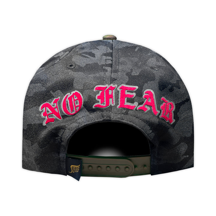 Gorra VAGO STYLE NOT FEAR RED FULL CAMU