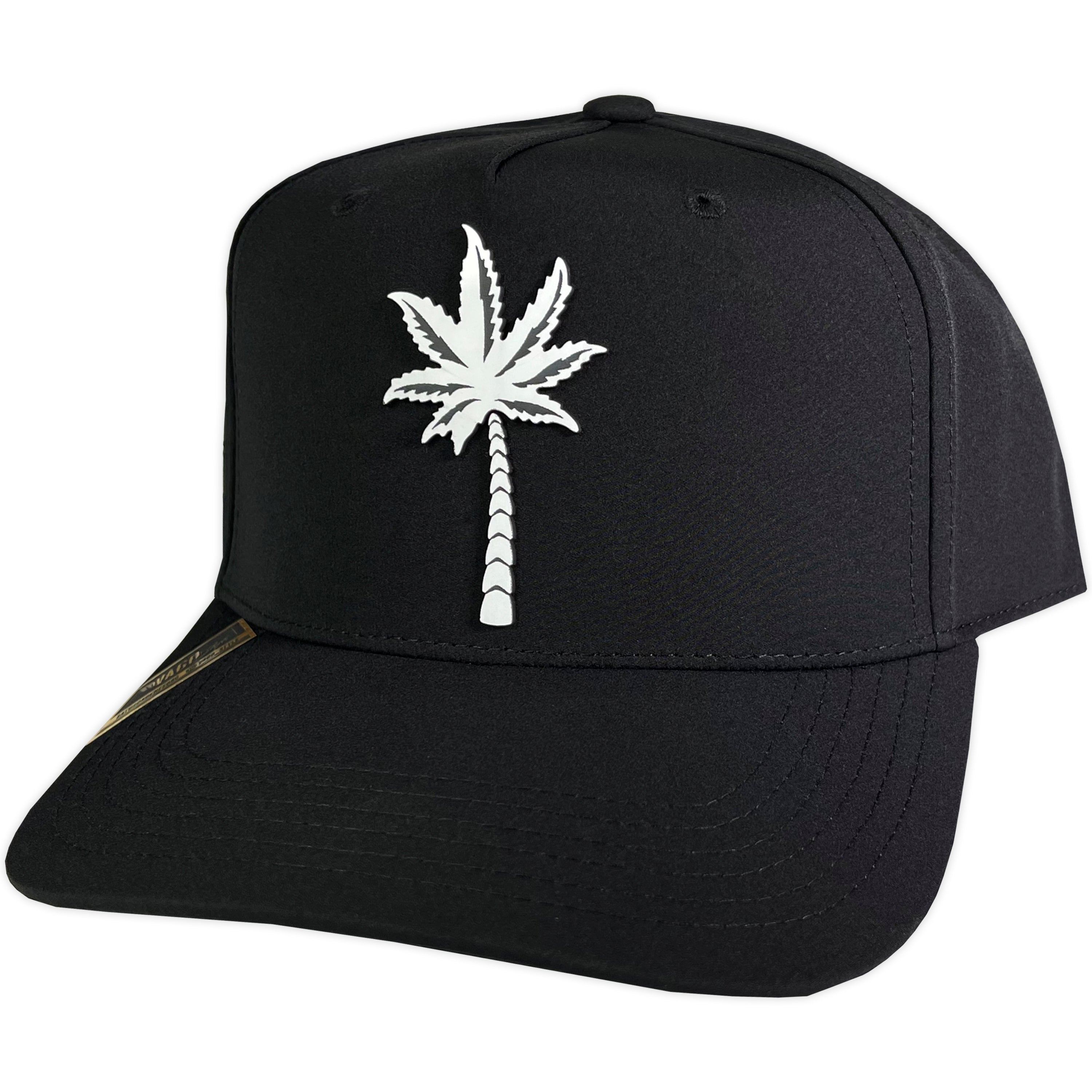 GORRA VAGO STYLE PALMOTA WHITE/BLACK STRECH CURVA