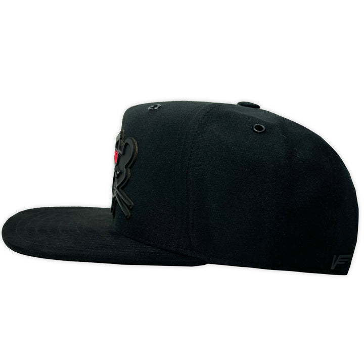 Gorra Vago Style Black panther plana piel de durazno con visera de gamuza