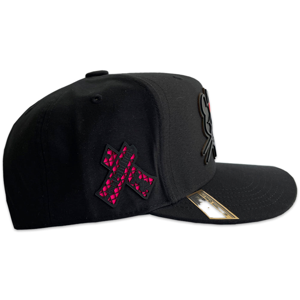 Gorra Vago Style Black panther curva piel de durazno