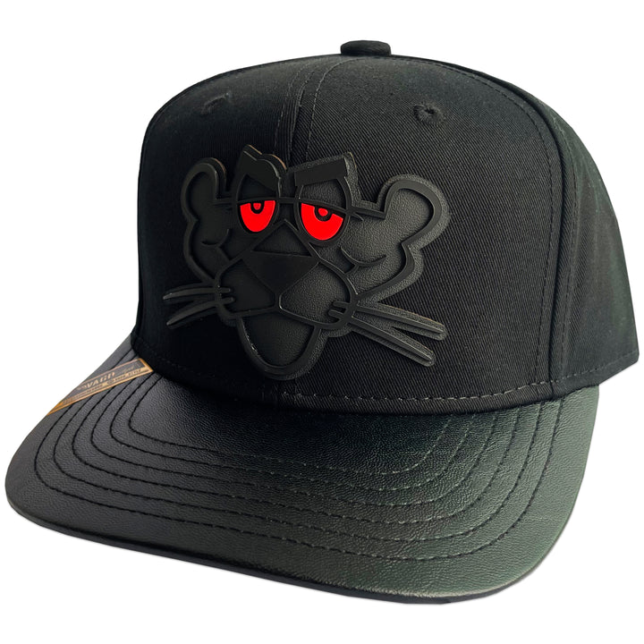 Gorra Vago caps Black Panther Curva Visera Piel