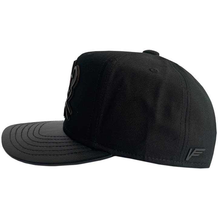 Gorra Vago caps Black Panther Curva Visera Piel