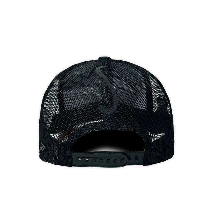 Gorra Vago Style Black panther gabardina trucker curva