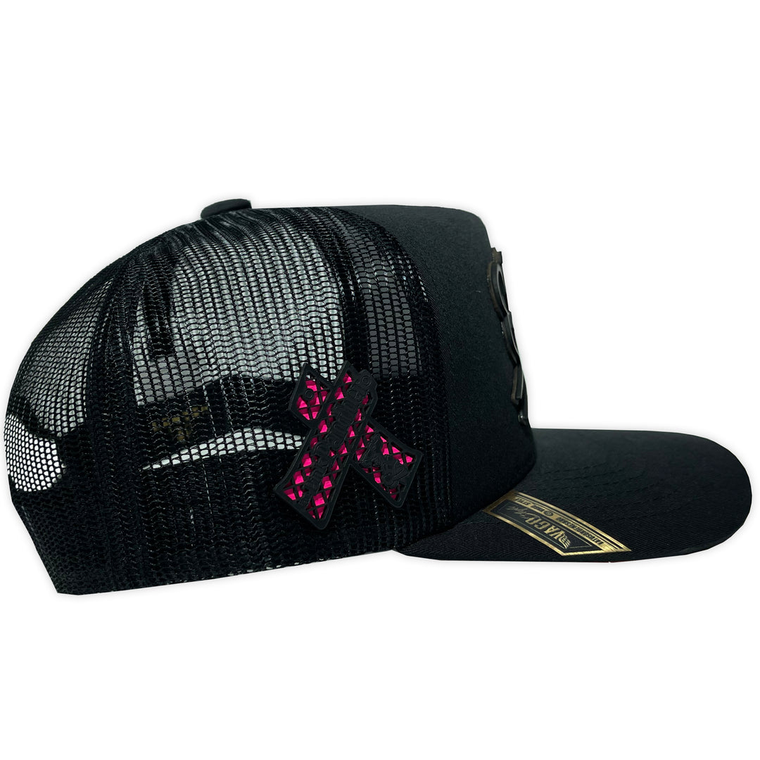 Gorra Vago Style Black panther gabardina trucker curva