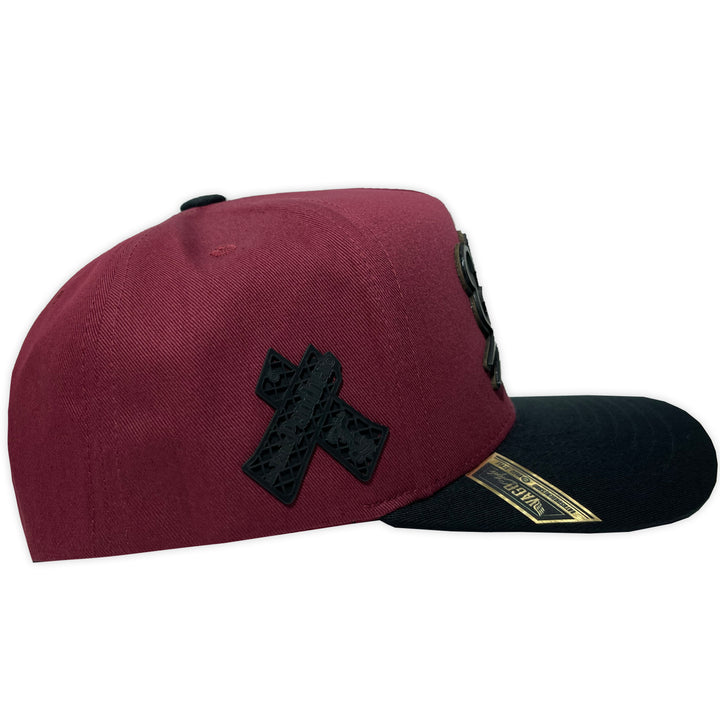 Gorra Vago Style Gabardina pantera tinta curva