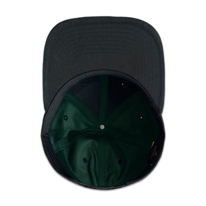 GORRA VAGO STYLE BLACK PANTHER GABARDINA VERDE CON NEGRO