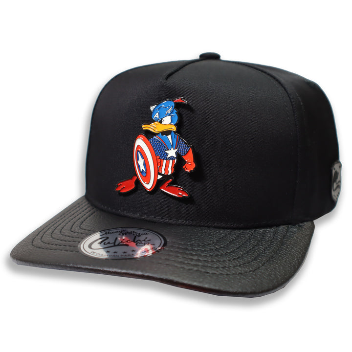 Culichi Caps Captain Duck Black Cap