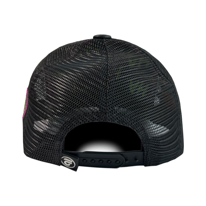 Gorra La Office Hats MC Pato Joker Black Maya Con Vinipiel