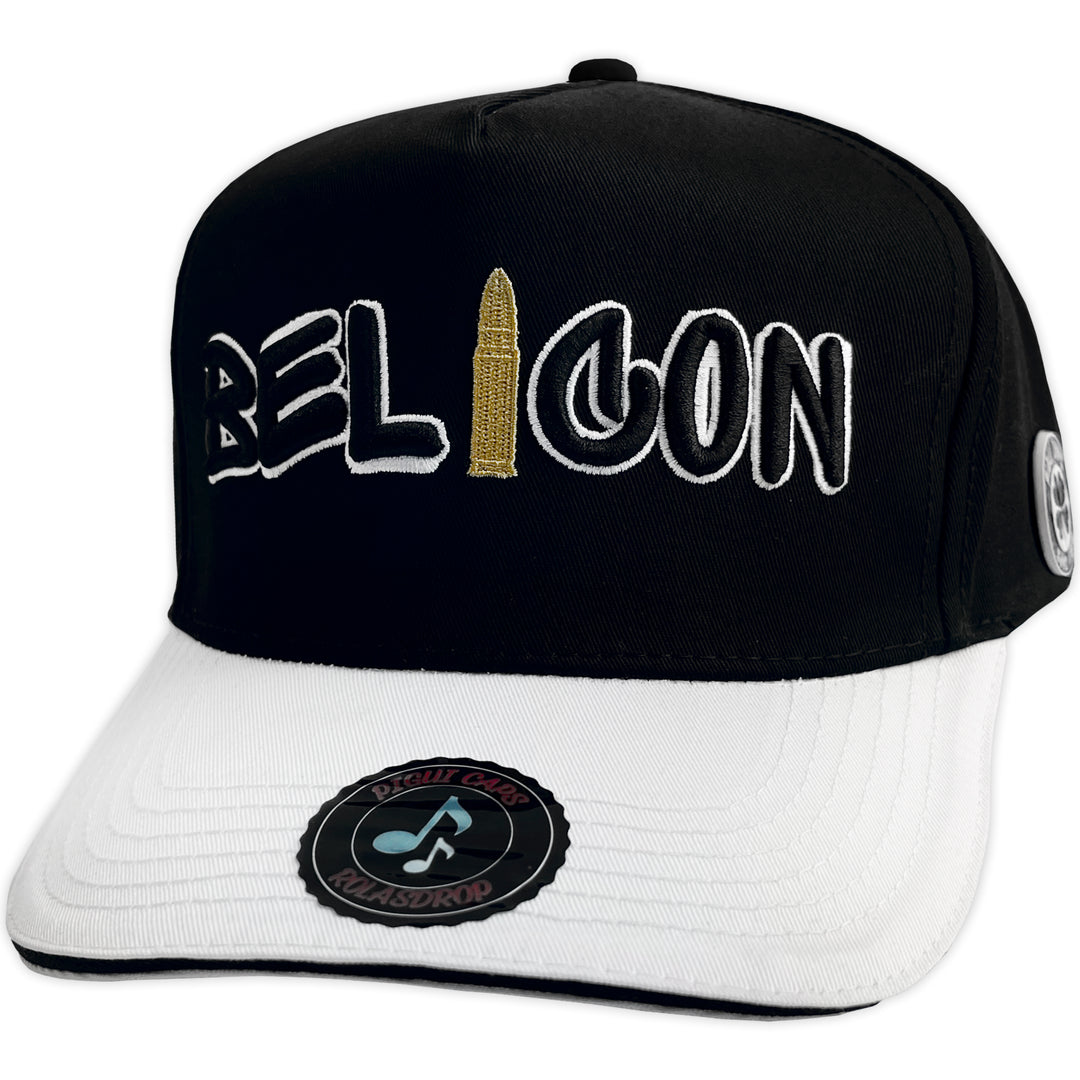 Gorra PIGUI CAPS BELICON BLACK BOTON NEGRO