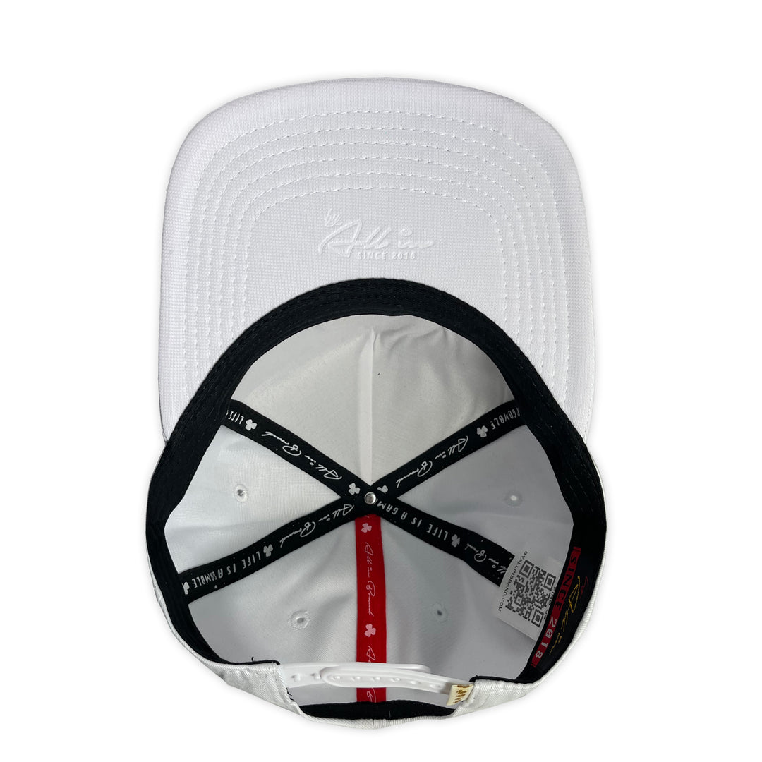 GORRA ALL IN BRAND PILOT BLANCA