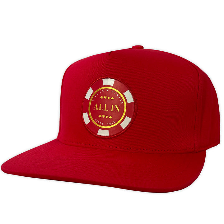 GORRA TODO EN MARCA PILOT ROJA