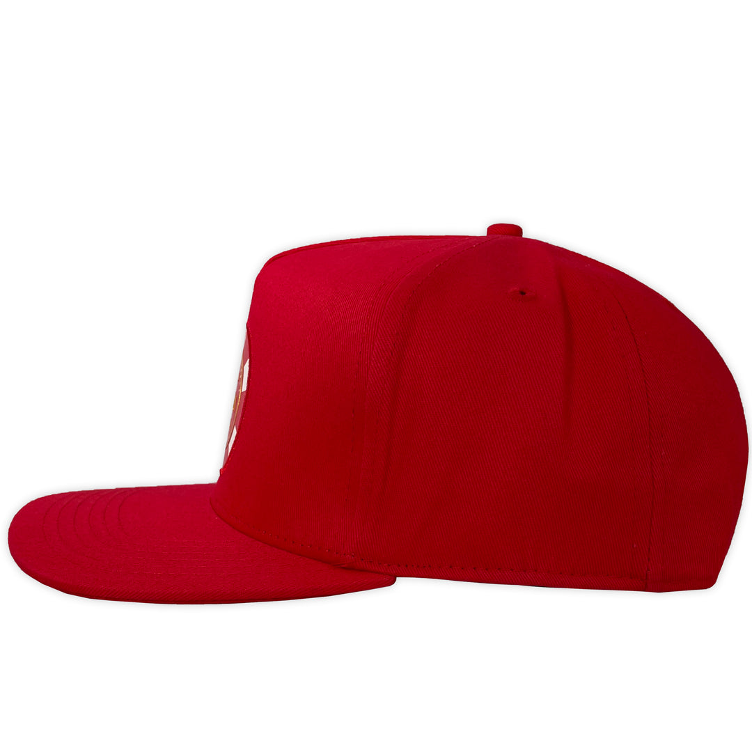 GORRA TODO EN MARCA PILOT ROJA