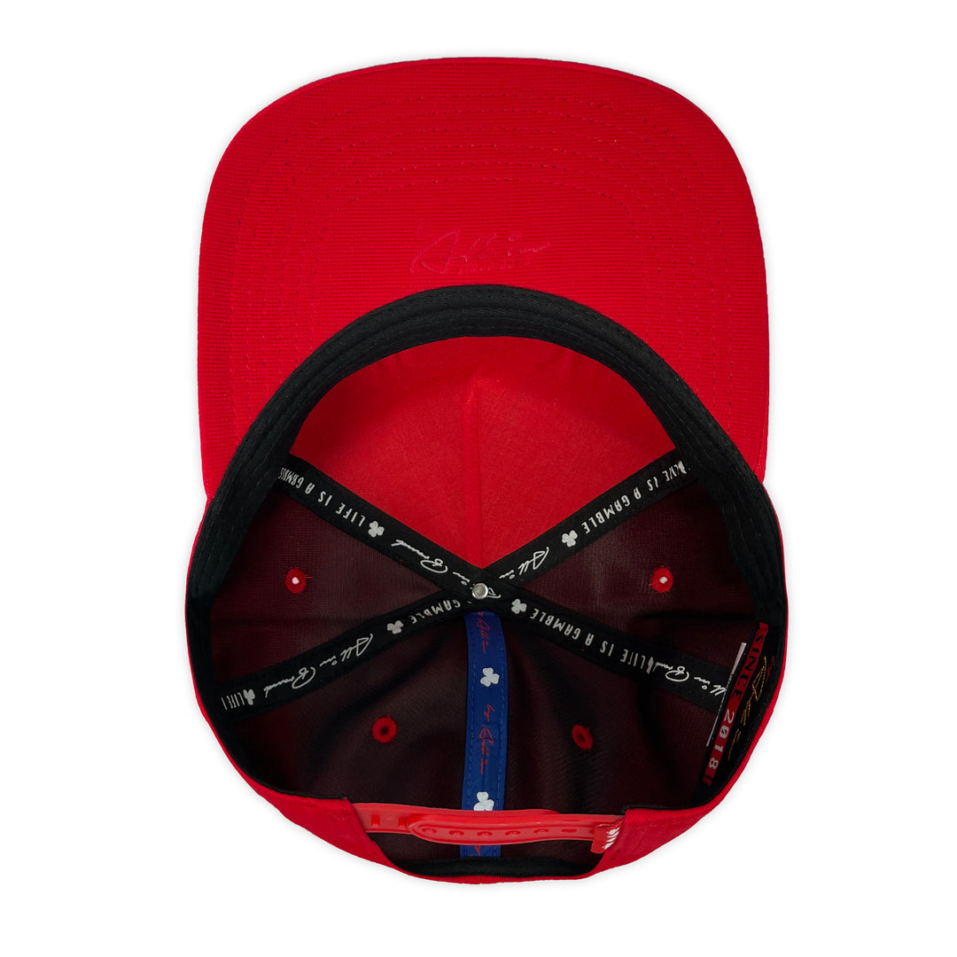 GORRA TODO EN MARCA PILOT ROJA