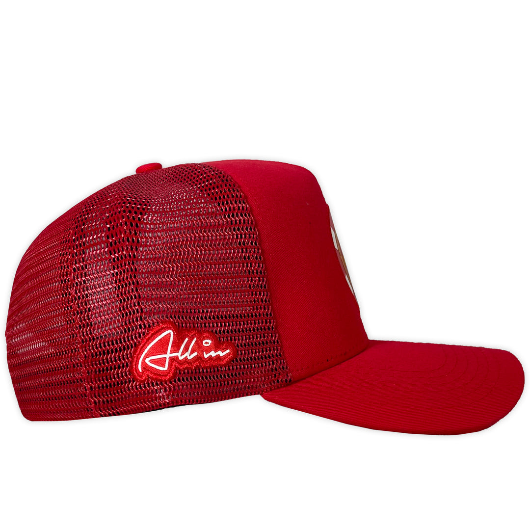 GORRA ALL IN PILOT ROJA TC