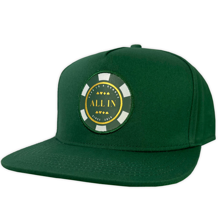 GORRA TODO EN MARCA PILOT VERDE