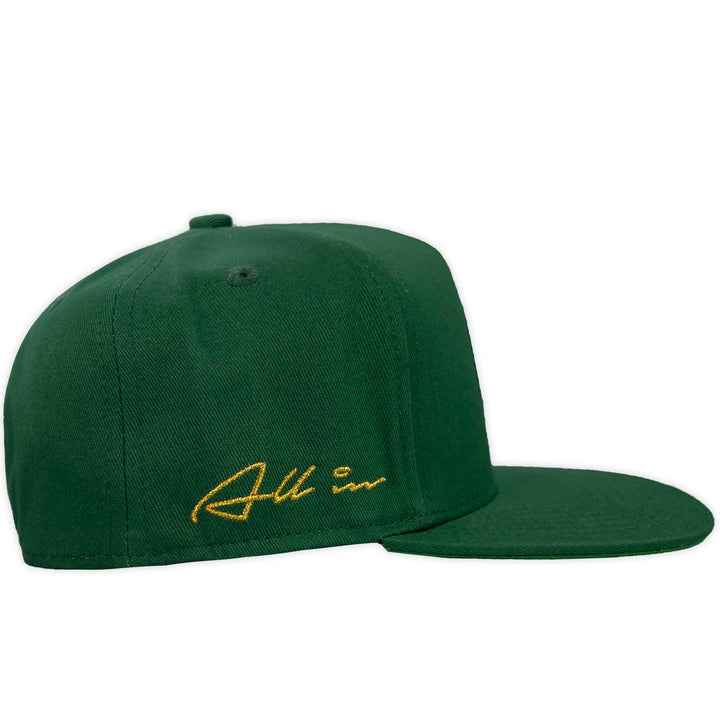 GORRA TODO EN MARCA PILOT VERDE