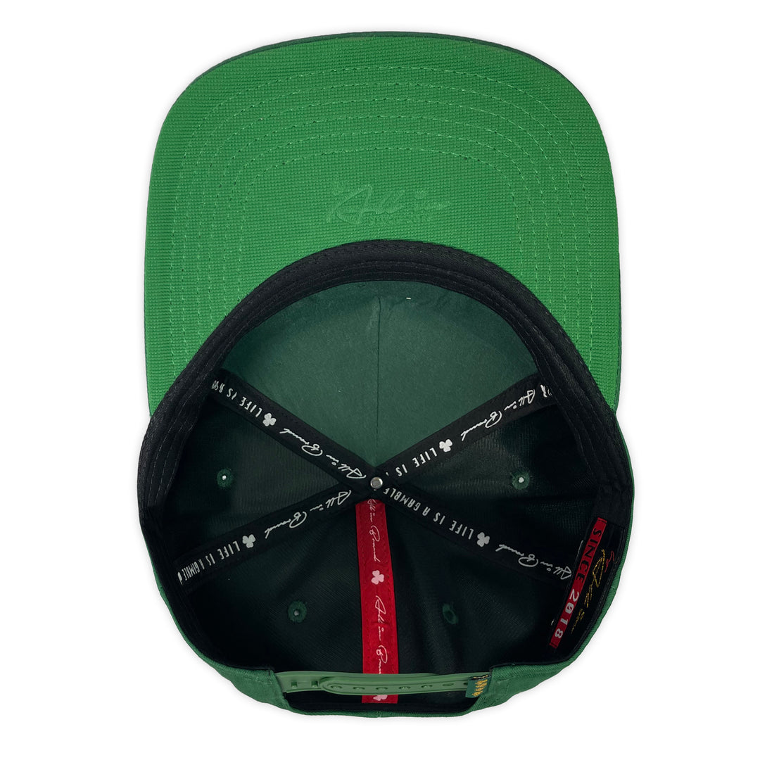 GORRA TODO EN MARCA PILOT VERDE