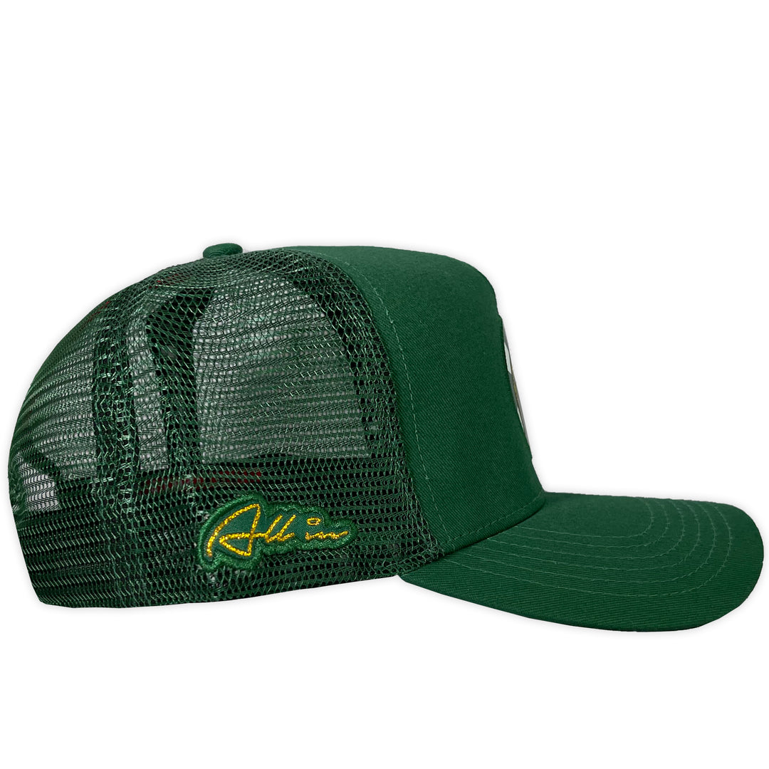 GORRA TODO EN MARCA PILOT VERDE TC