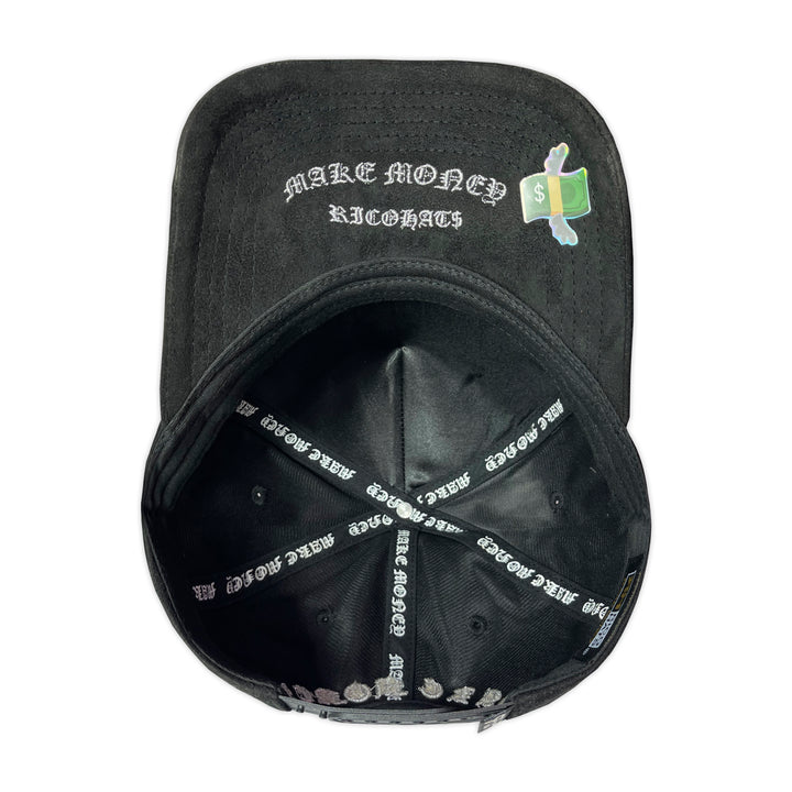 GORRA RICO HATS RICO CHROME PLACA GAMUZA CURVA