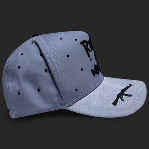 GORRA GC RICO O MUERTO GRIS