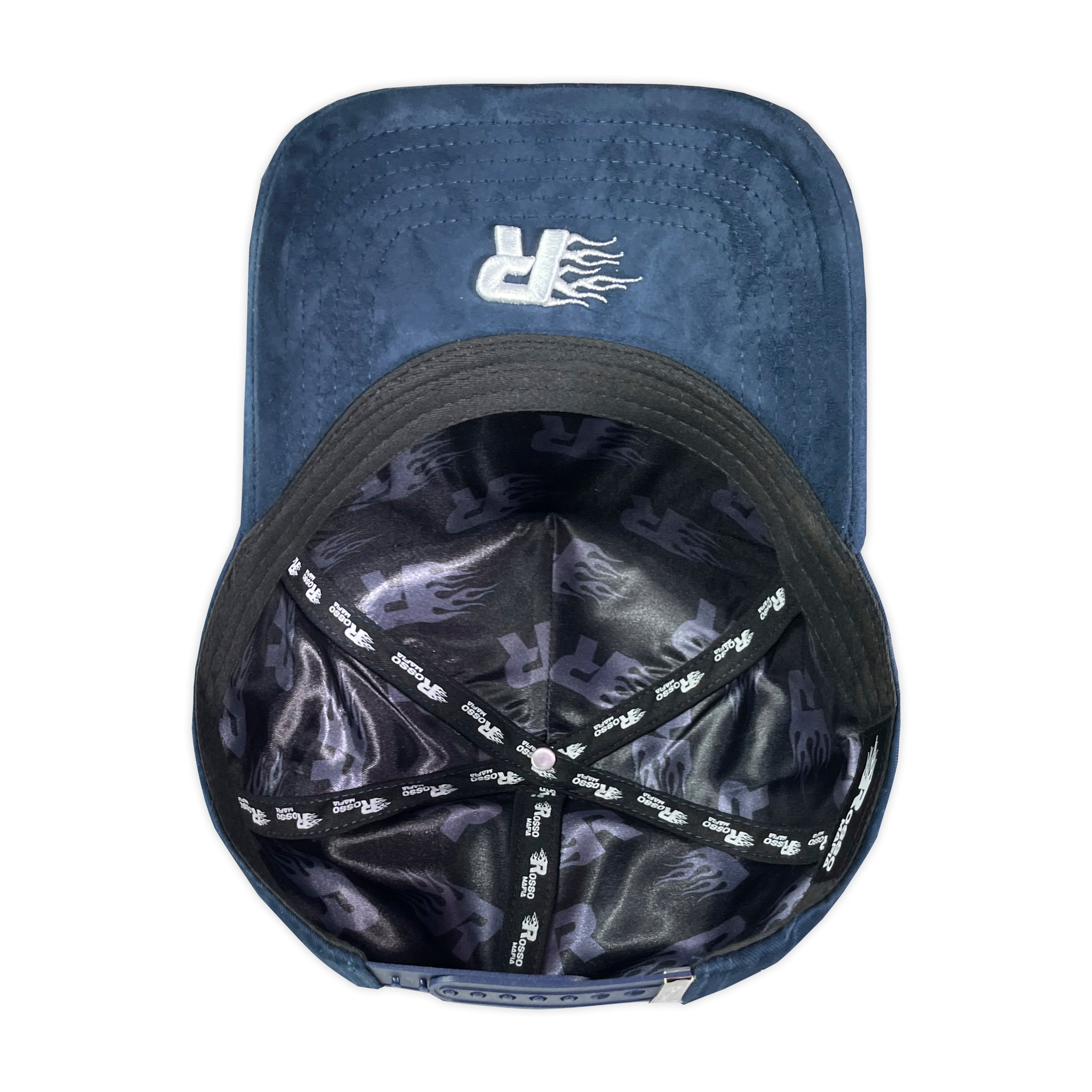 Gorra ROSSO MAFIA NEW YORK CLOUD VISERA GAMUZA