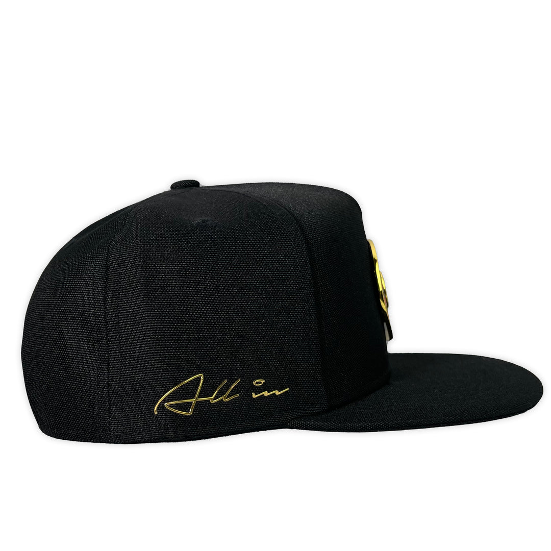 GORRA ALL IN BRAND RULETA NEGRA