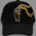 GORRA VAGO STYLE SAN JUDAS DIAMOND FULL SUEDE CURVA BRILLOS