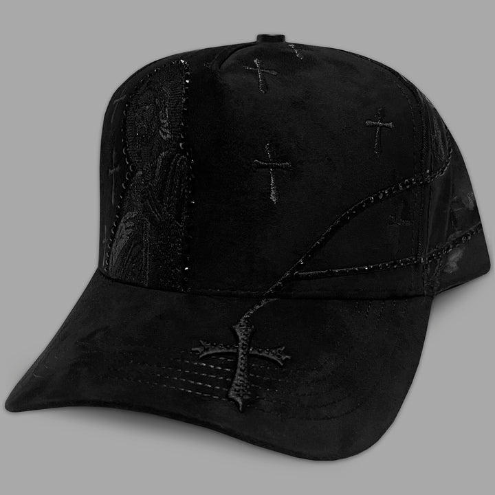 GORRA GC SAN JUDAS VOL.2 GAMUZA MALLA BLACK
