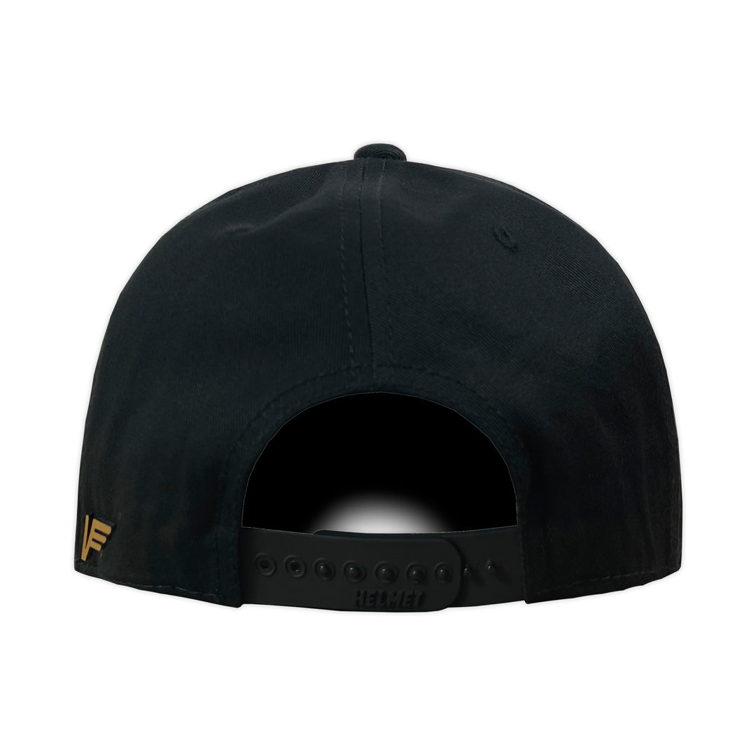 Gorra Vago Style San Judas Black/Gold Laurel Curva