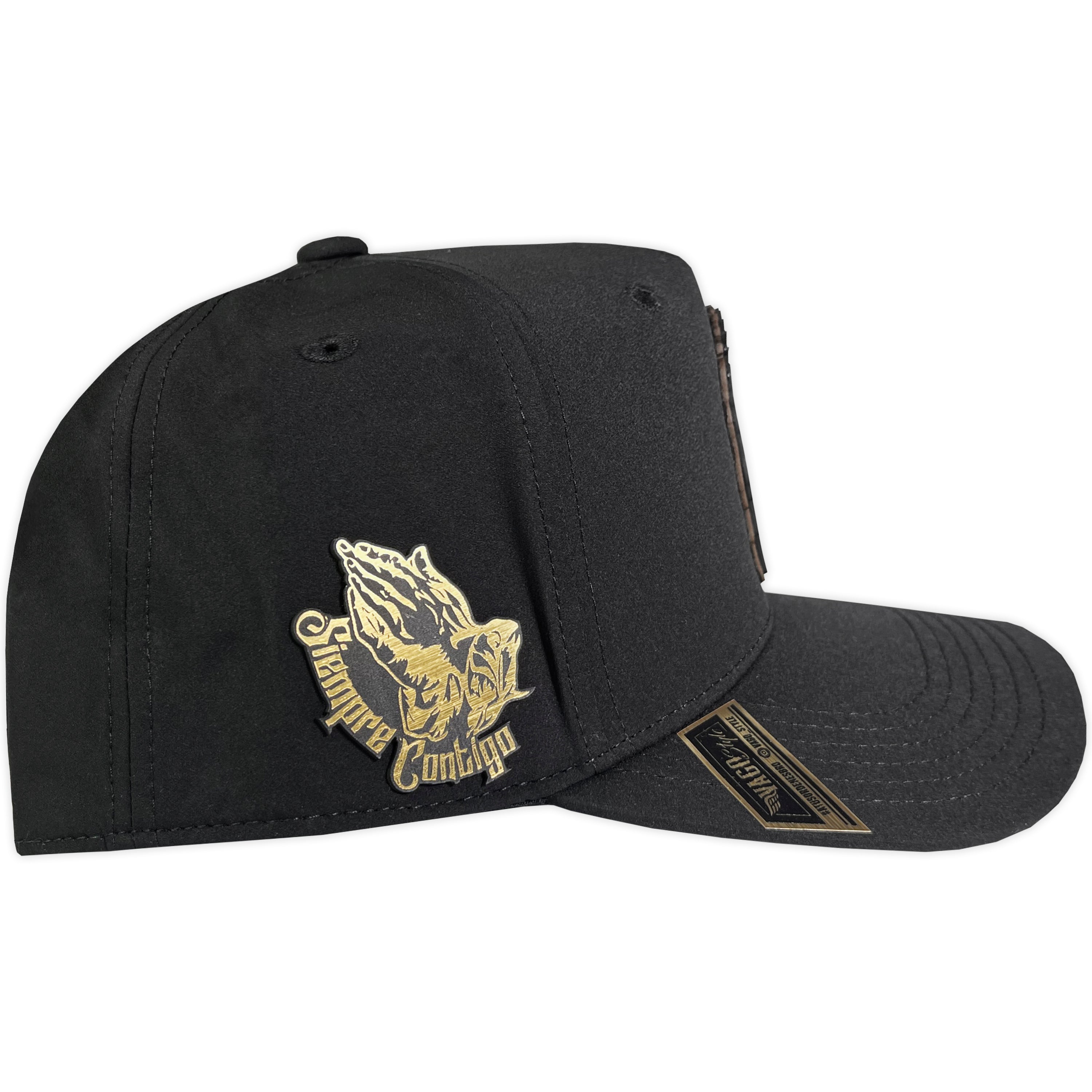 GORRA VAGO STYLE JUDAS BLACK STRECH CURV