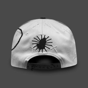 GORRA GC SAN JUDAS VOL.2 BLANCA GAMUZA MALLA CENTRAL