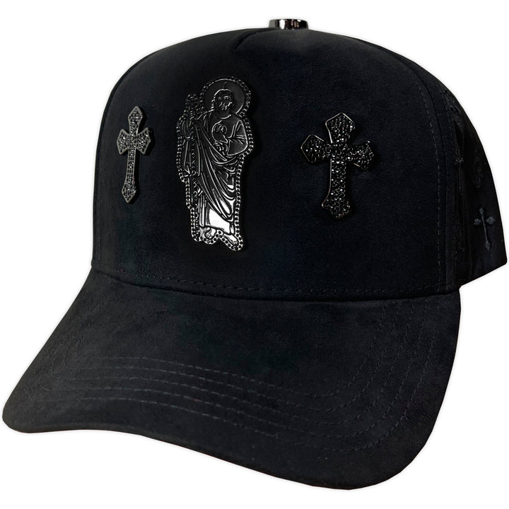 GORRA GC SAN JUDAS CHROME BLACK