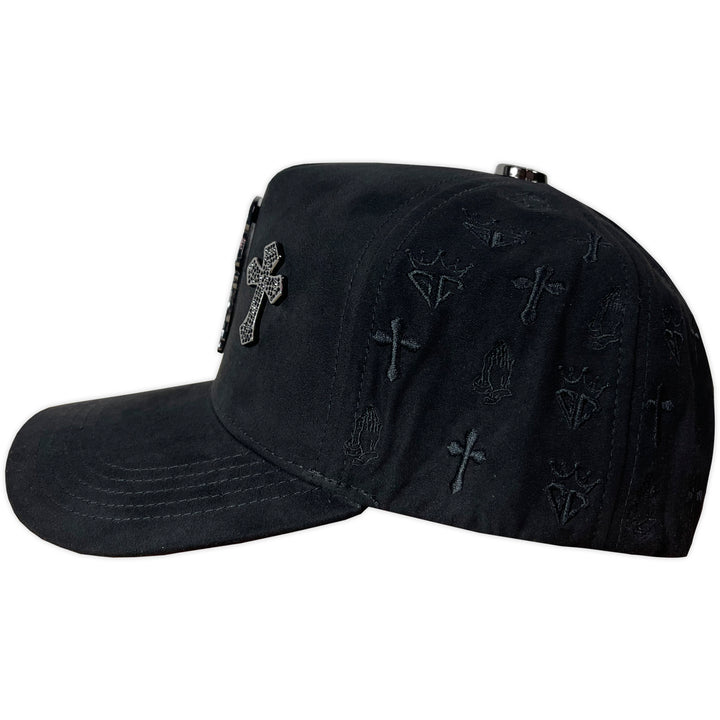 GORRA GC SAN JUDAS CHROME BLACK