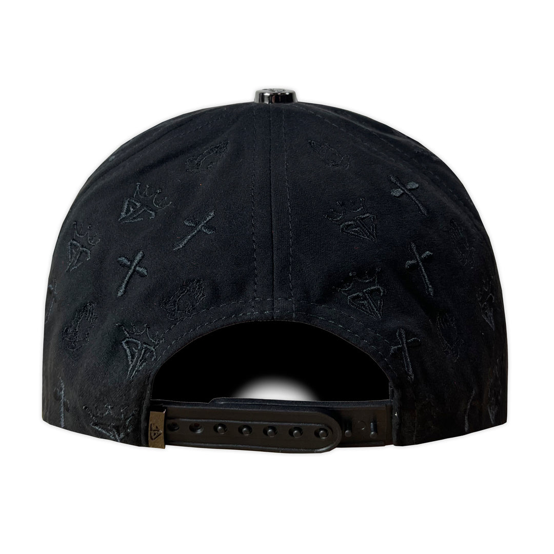 GORRA GC SAN JUDAS CHROME BLACK