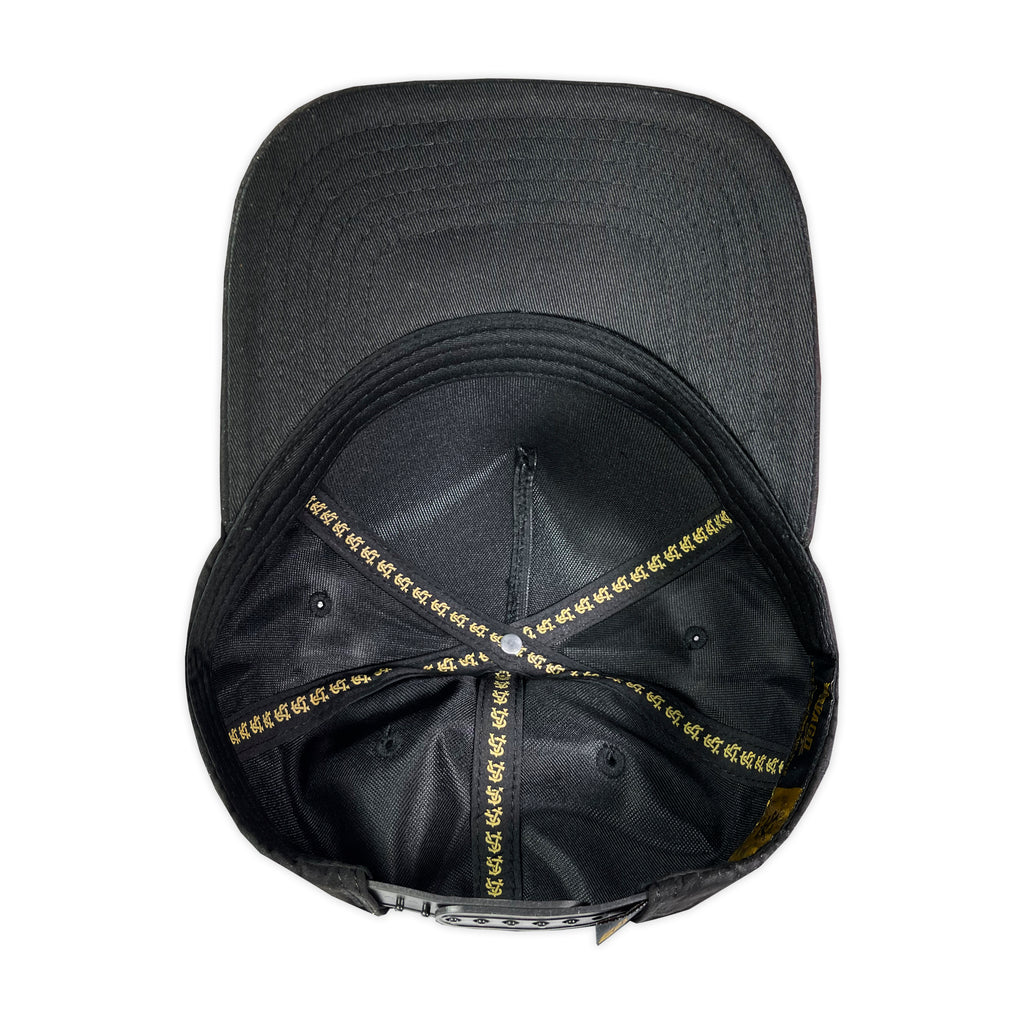 GORRA VAGO STYLE SAN JUDAS GOLD LAUREL GAMUZA PLACA