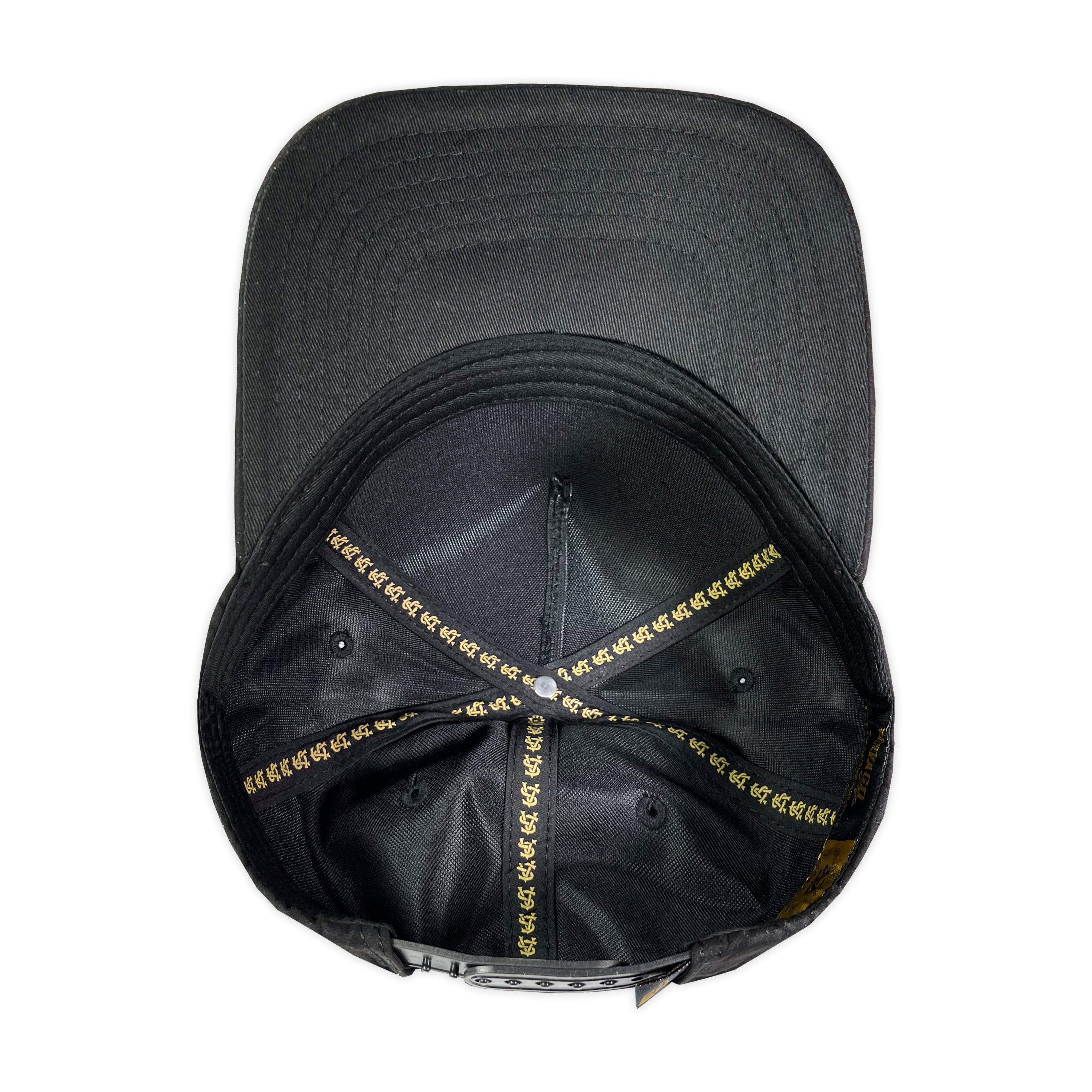 GORRA VAGO STYLE SAN JUDAS GOLD LAUREL GAMUZA PLACA