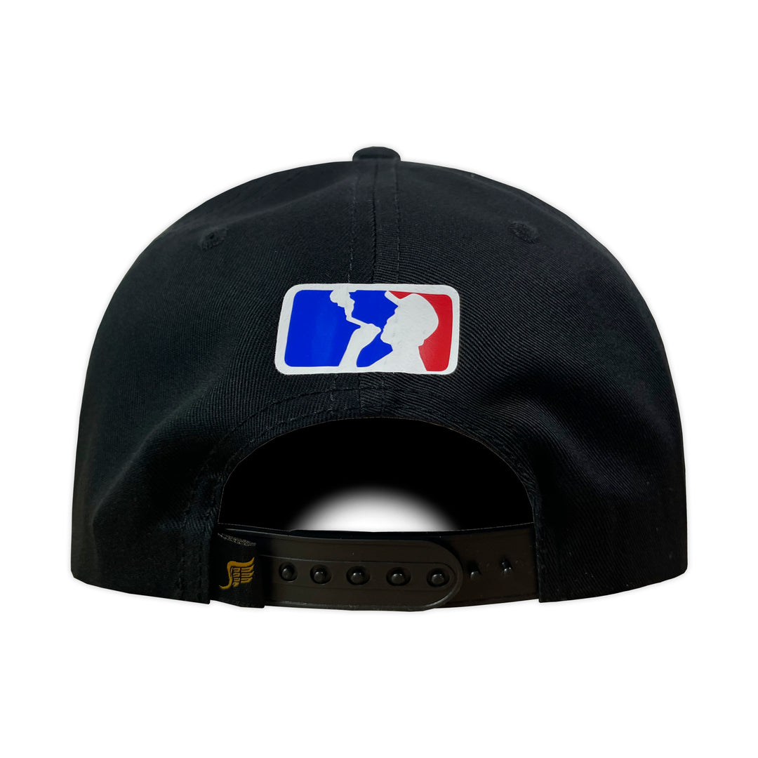 Gorra Vago Style Sativa Black Black Leather Curva