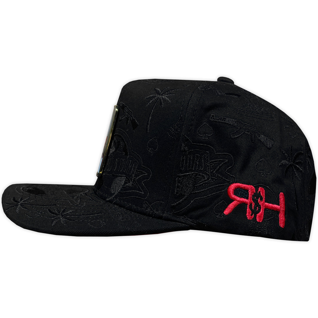 RICO HATS SCARFACE CURVA BLACK